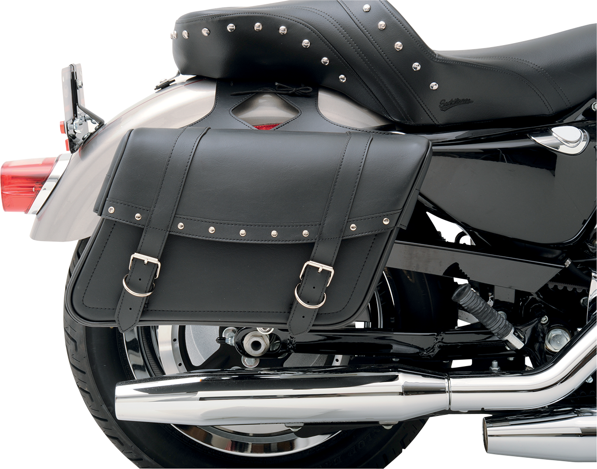 Saddlemen Highwayman Rivet Slant-Style Saddlebags - Medium