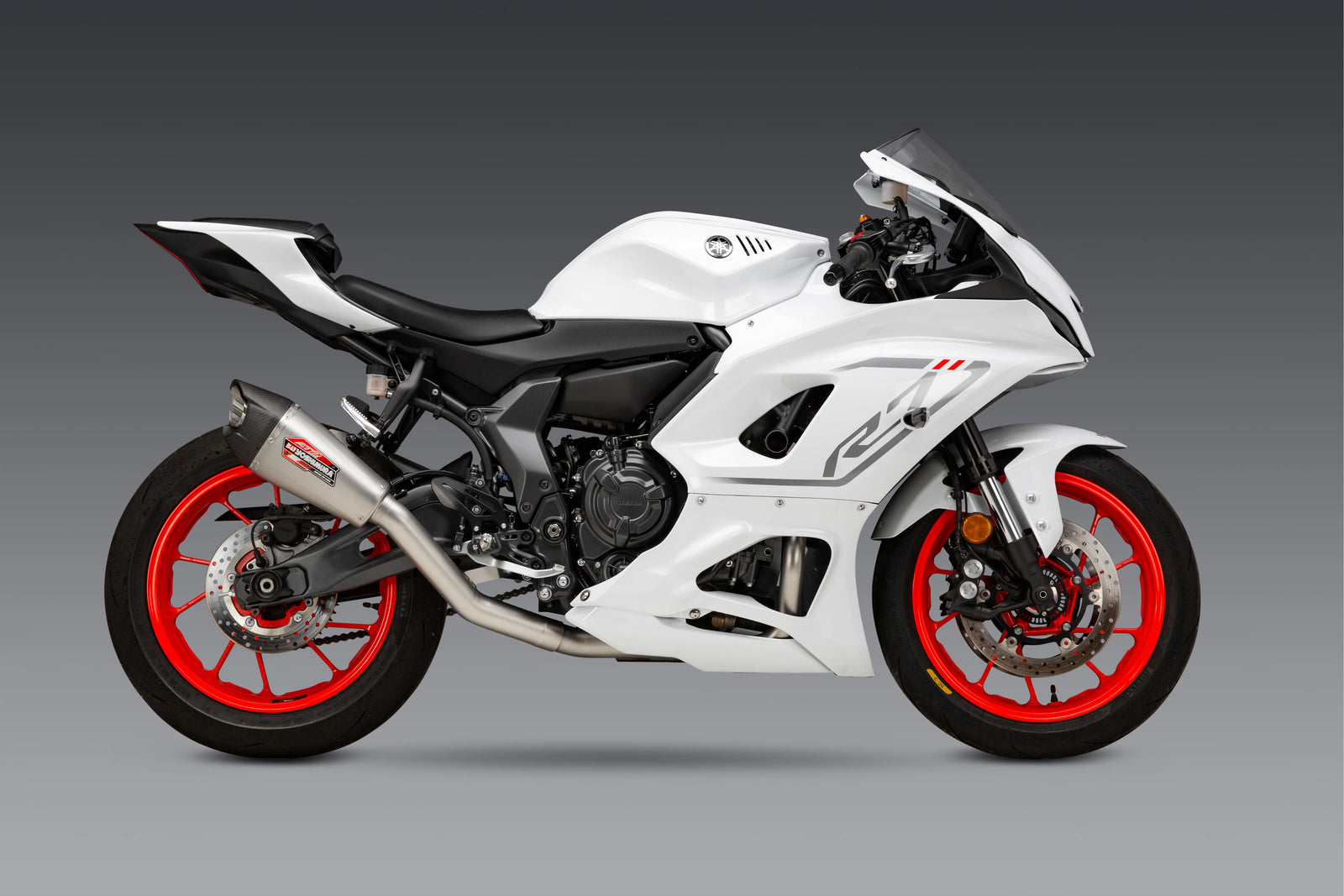 Yoshimura YZF-R7 22-26 Stainless High Mount Muffler Kit