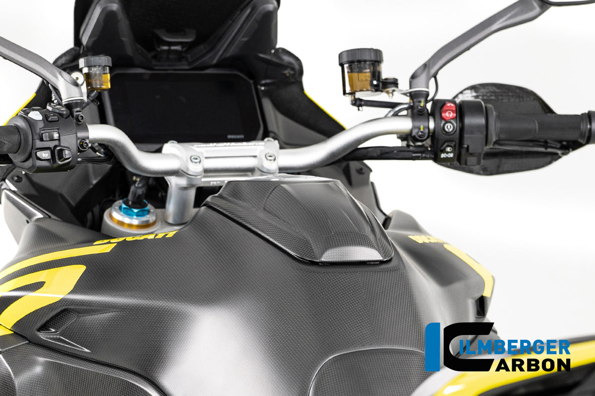 Ilmberger Carbon Tank Cover Upper Carbon Matte Ducati Multistrada V4 2025