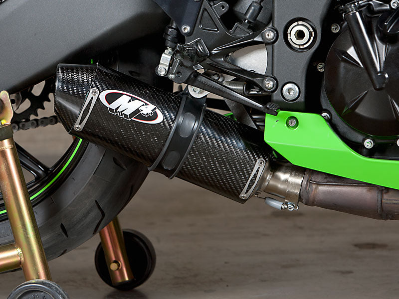 M4 Exhaust 2010 ZX10R Street Slayer Carbon Slip On