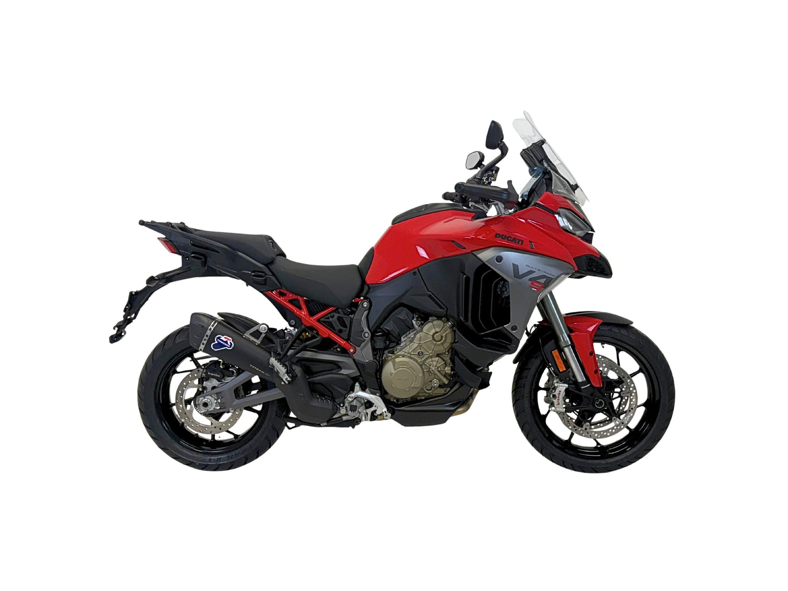 Termignoni D23308040INC Homologated Silencer Black Ducati Multistrada V4 MY 2025