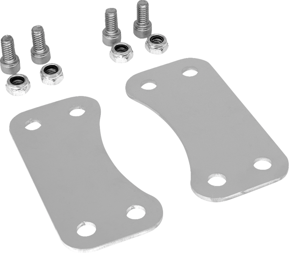 Coastal Moto Fender Riser - 21" - Silver - Touring