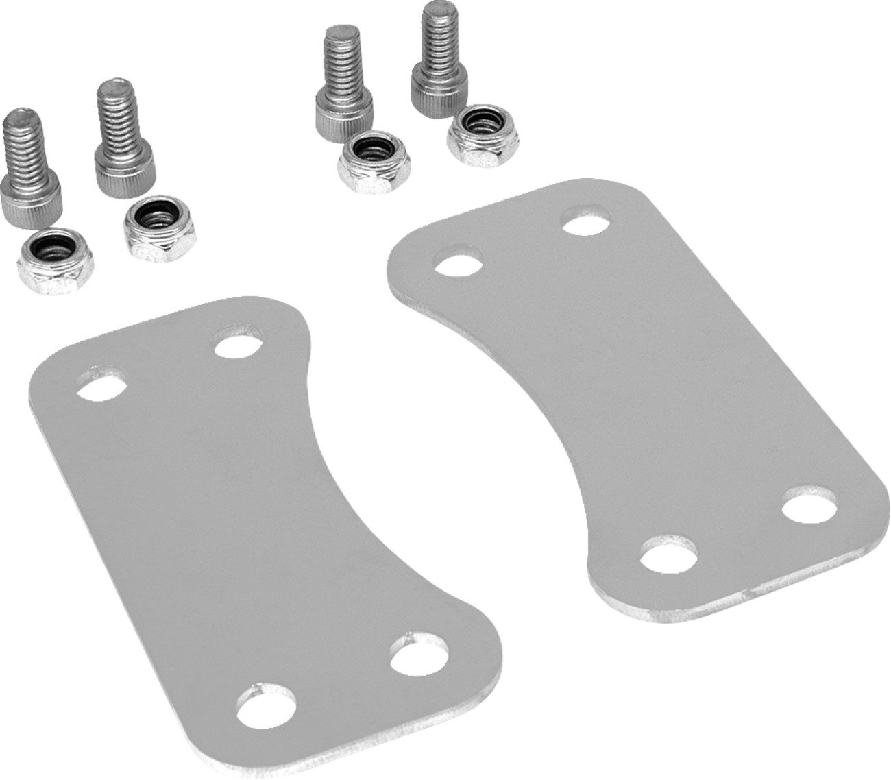 Coastal Moto Fender Riser - 21" - Silver - Touring