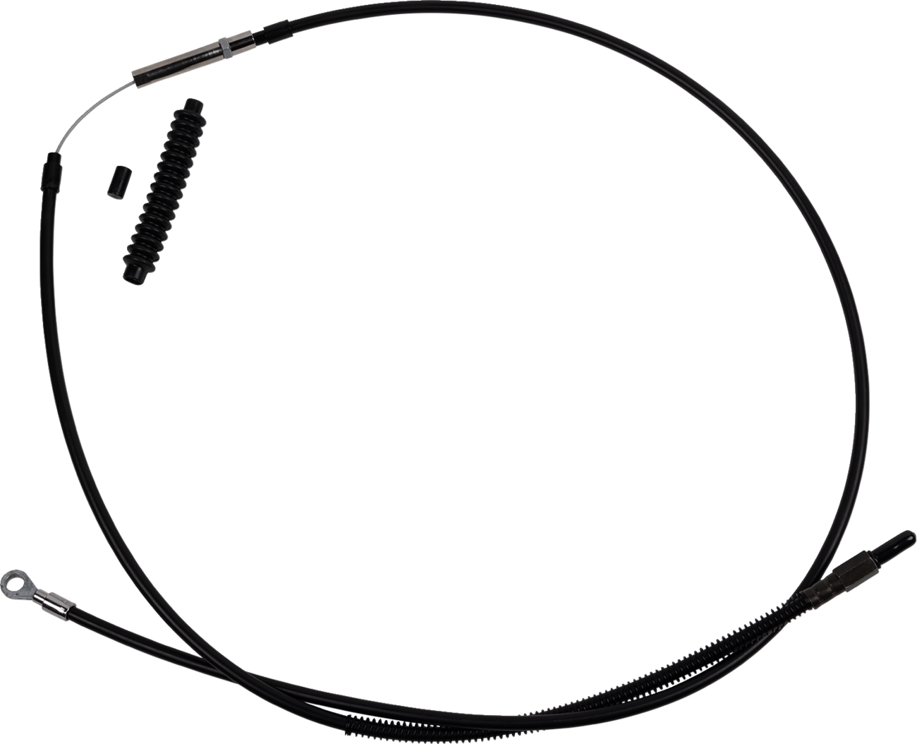 Barnett High-Efficiency Black Vinyl Clutch Cable - +10" Size