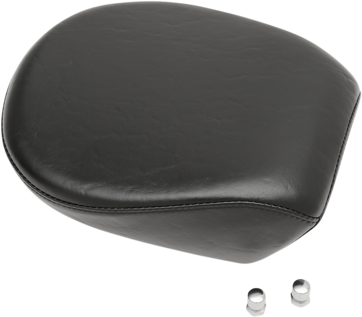 Le Pera Bare Bones Pillion Pad - Deluxe - Smooth - Black - FLHT '02-'07