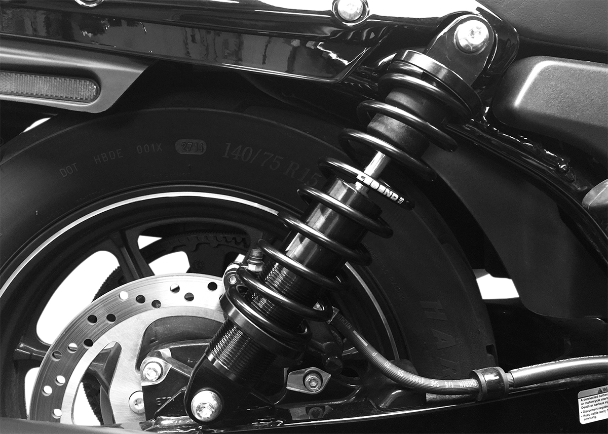 Legend Suspension REVO Street Shocks - 12" - Black - Heavy-Duty