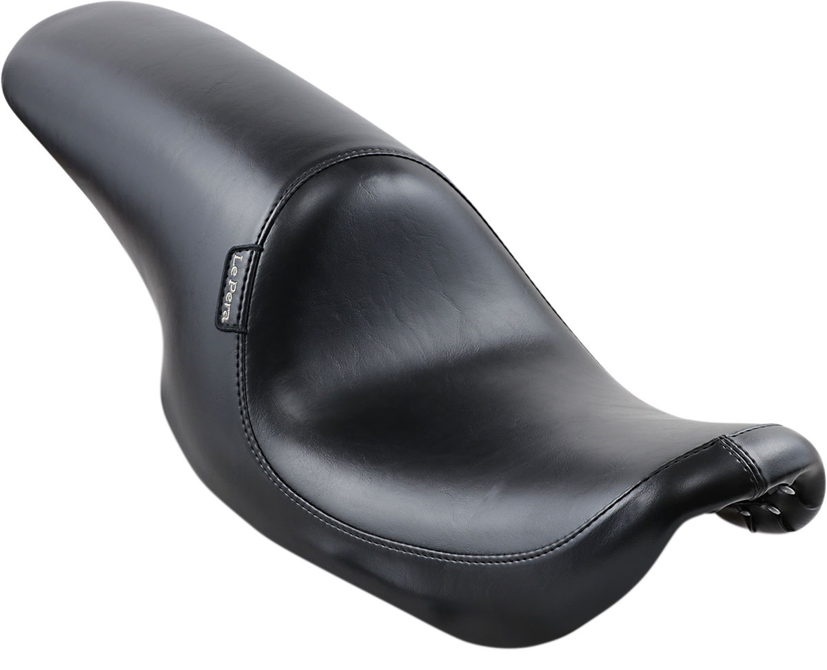 Le Pera Silhouette Up-Front Seat - Full-Length - Smooth - Black - FXD '96-'03