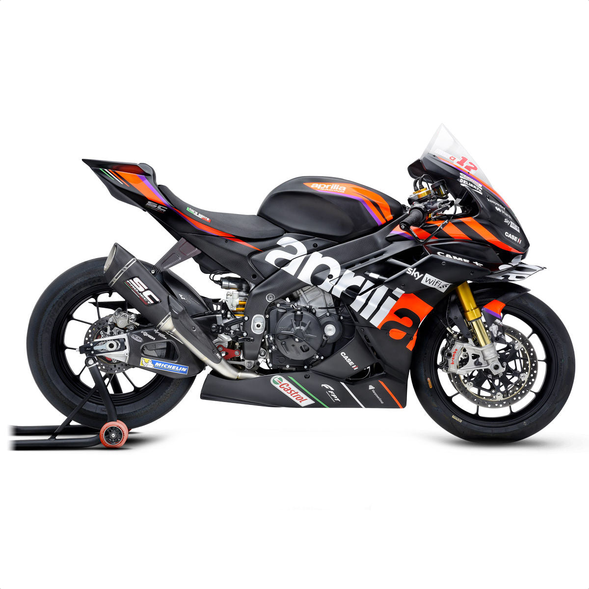 SC Project SC1-R Full Titanium Exhaust System for Aprilia RSV4