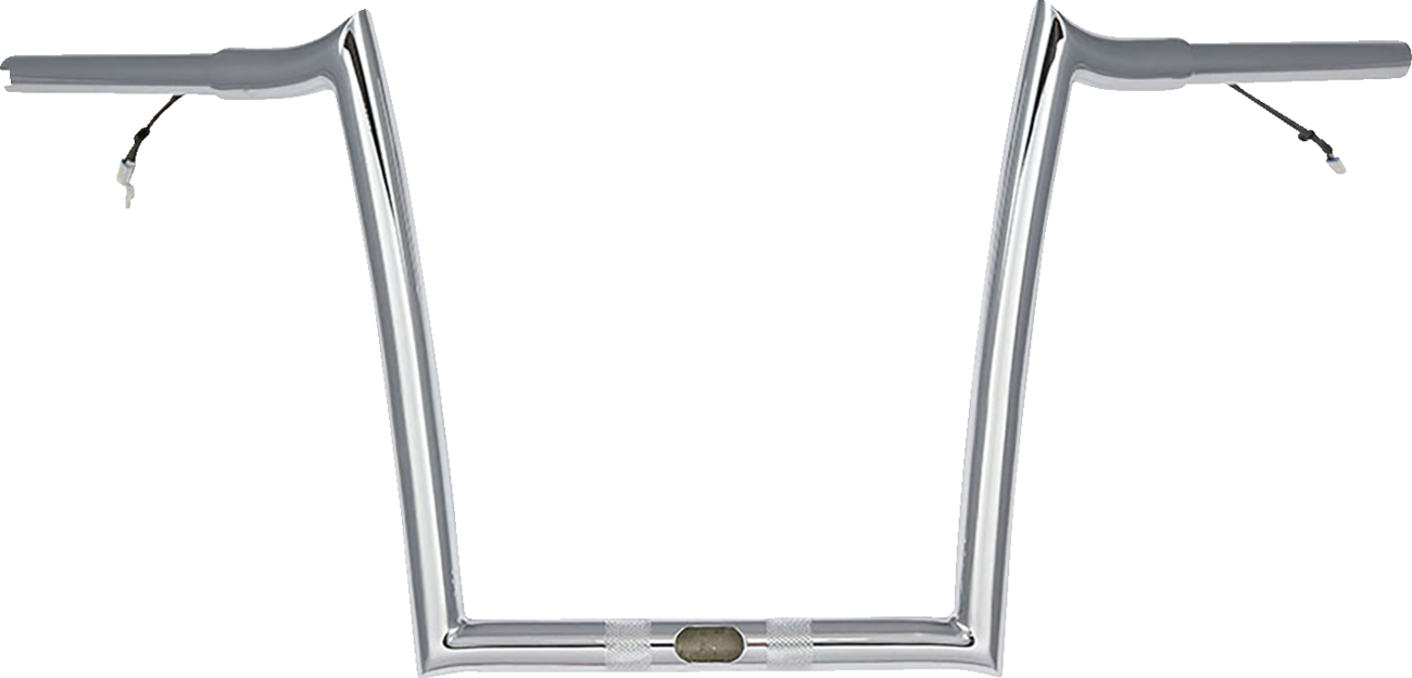 Paul Yaffe Bagger Nation Pre-Wired Handlebar - OEM - 12" - Chrome