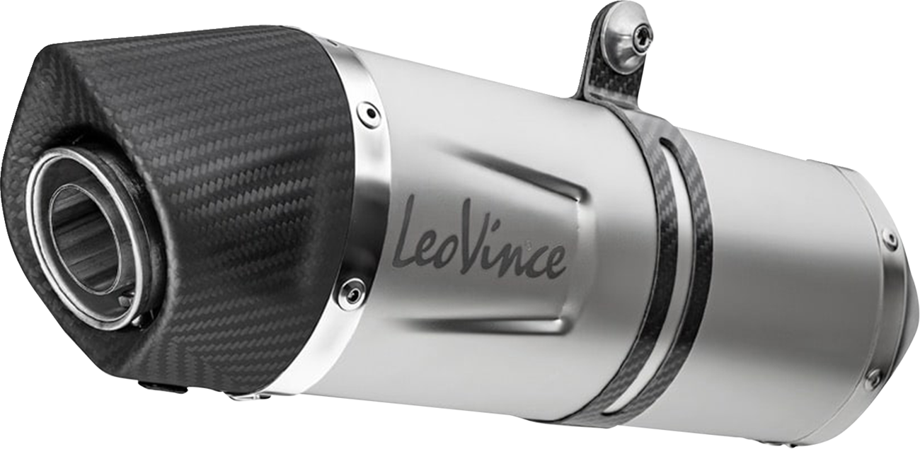 LeoVince LV One EVO Slip-On Muffler - Stainless Steel - Honda CB 750 Hornet
