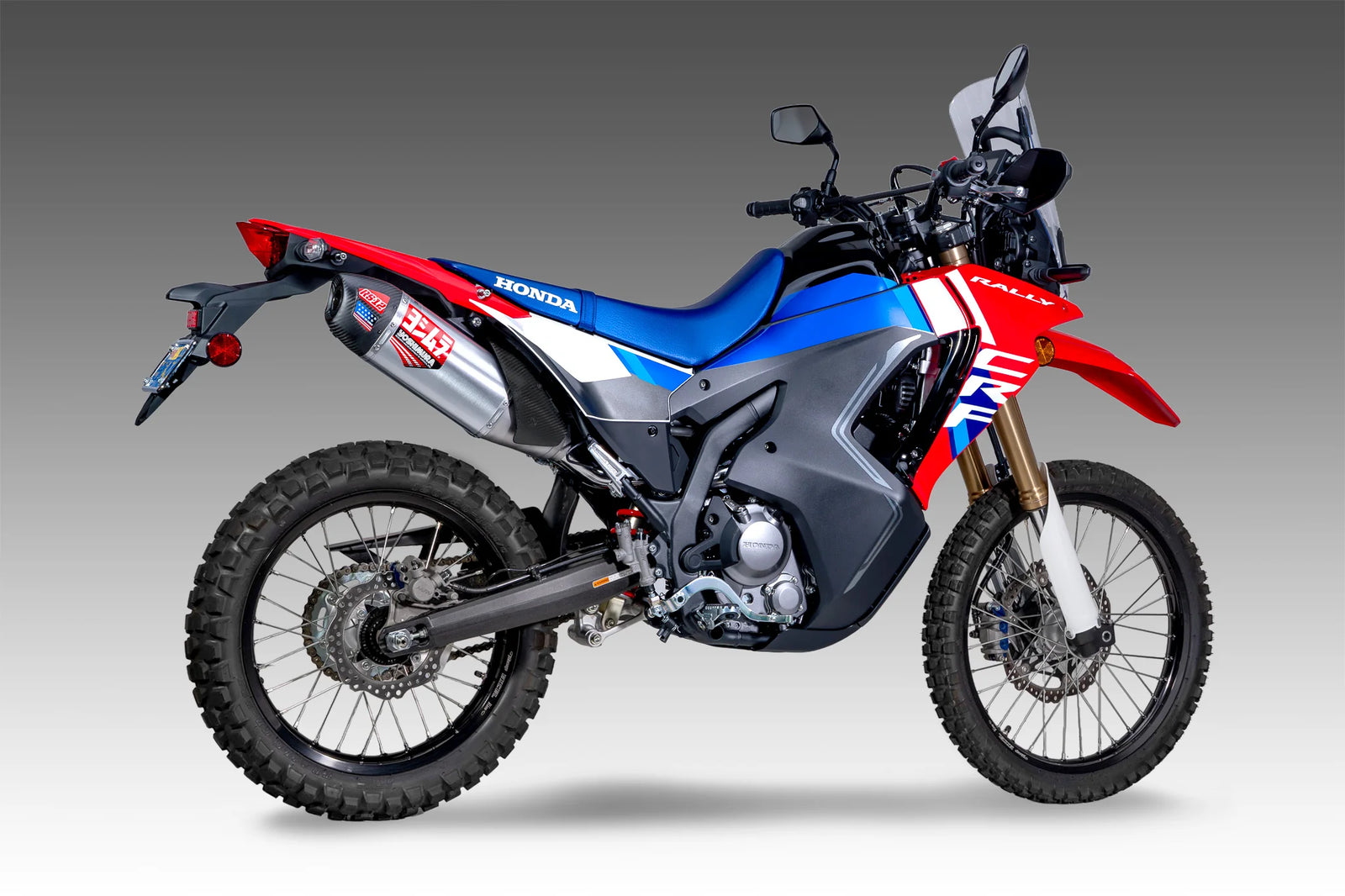 Yoshimura CRF300L/Rally 21-26 Race RS-12 Stainless Full Exhaust, W/ Stainless Muffler