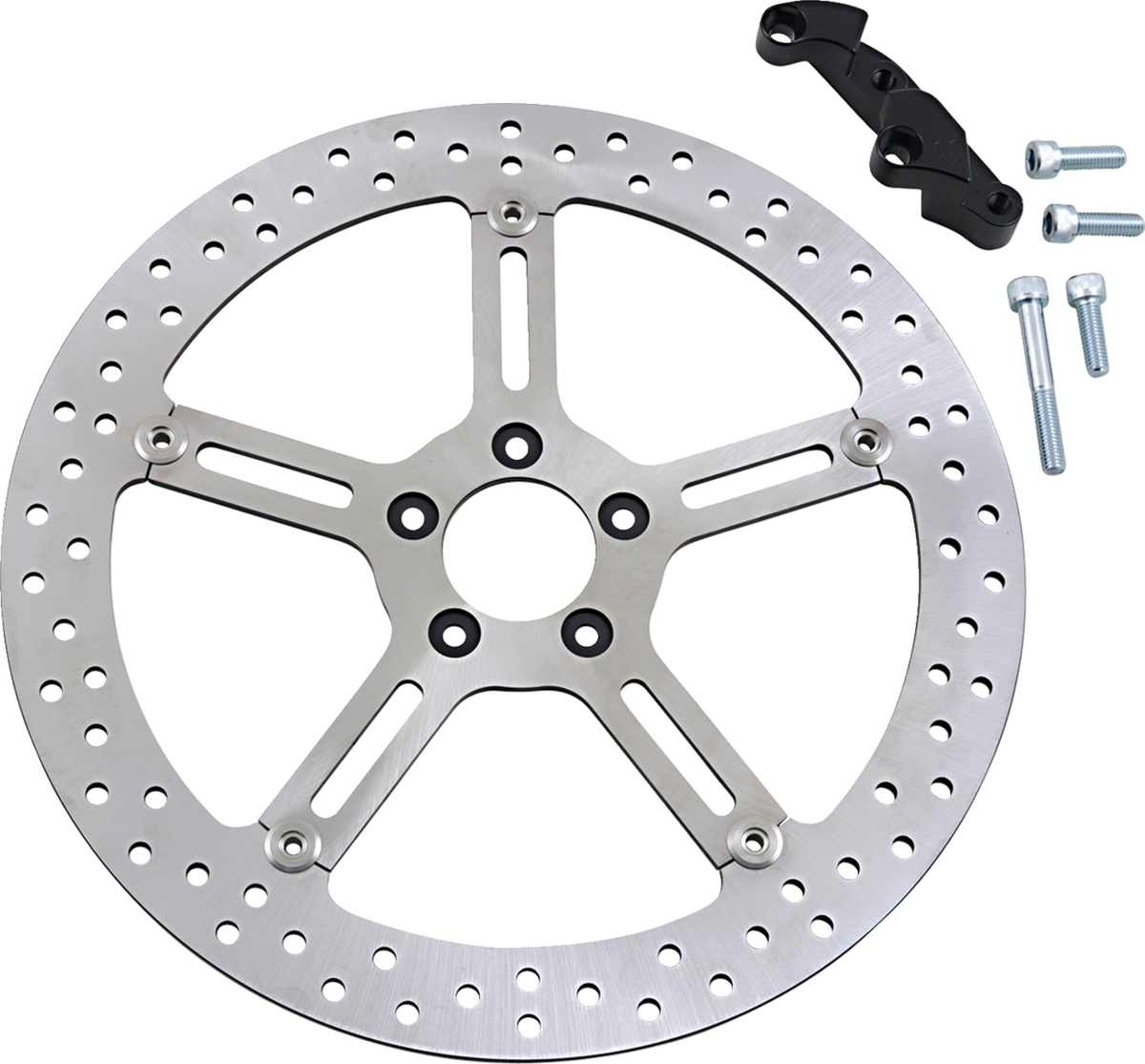 Arlen NESS Big Brake Rotor - 15" - Front Right - Harley-Davidson