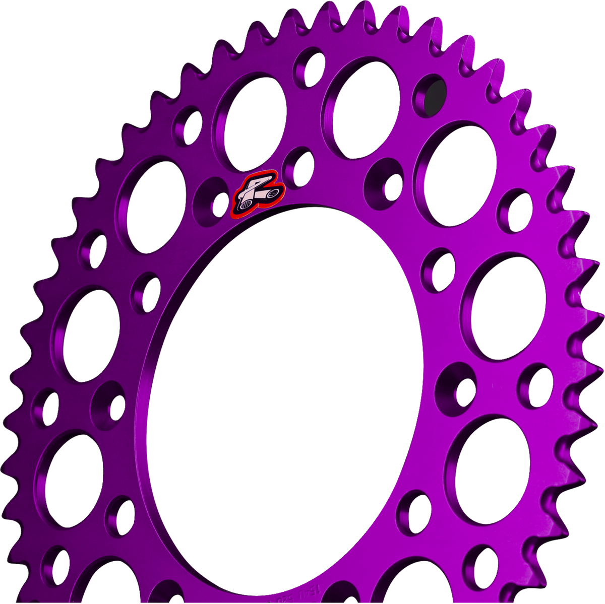 Renthal Rear Sprocket - Aluminum - 49 Tooth - Purple - Honda