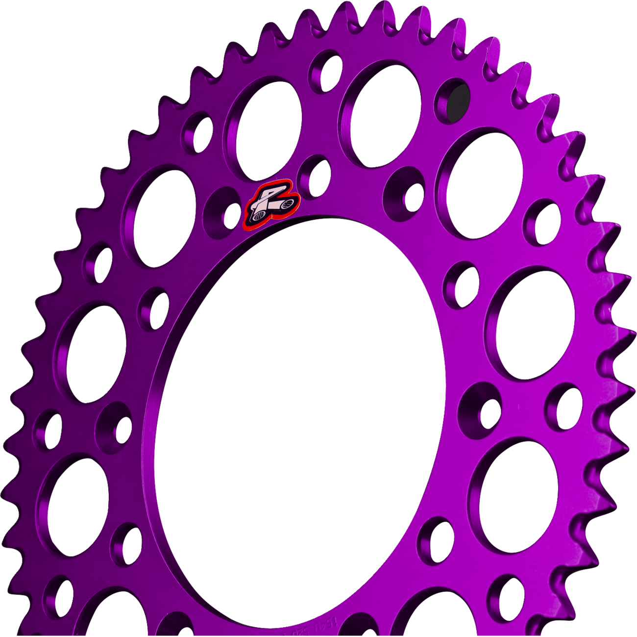 Renthal Rear Sprocket - Aluminum - 49 Tooth - Purple - Honda