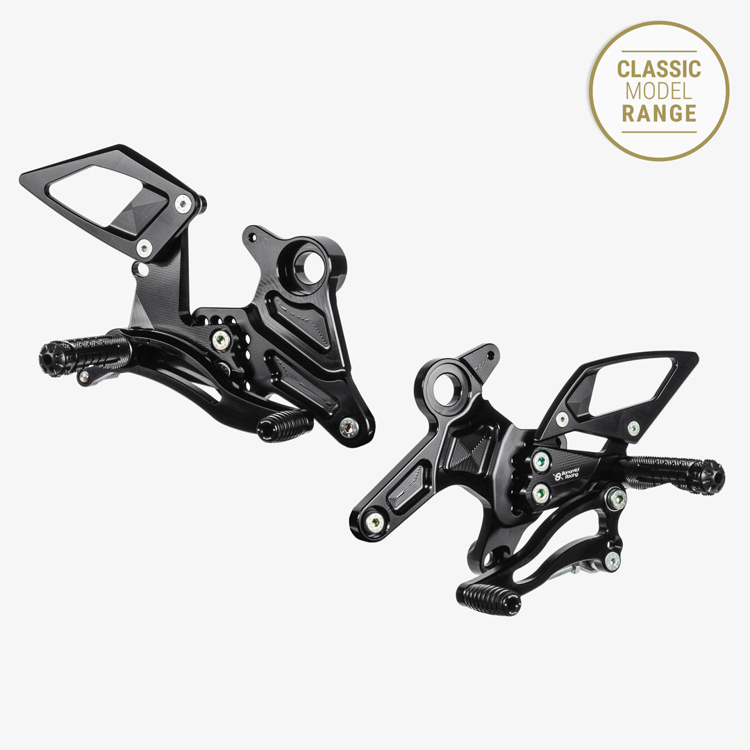 Bonamici Racing Adjustable Rearsets - Kawasaki Z 650 - Ninja 650