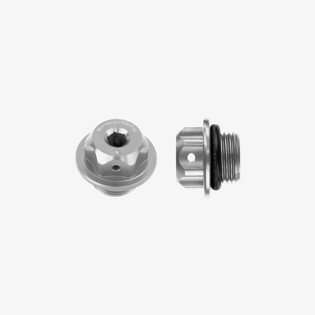 Bonamici Racing Oil Cap - M18x1,5 - Silver