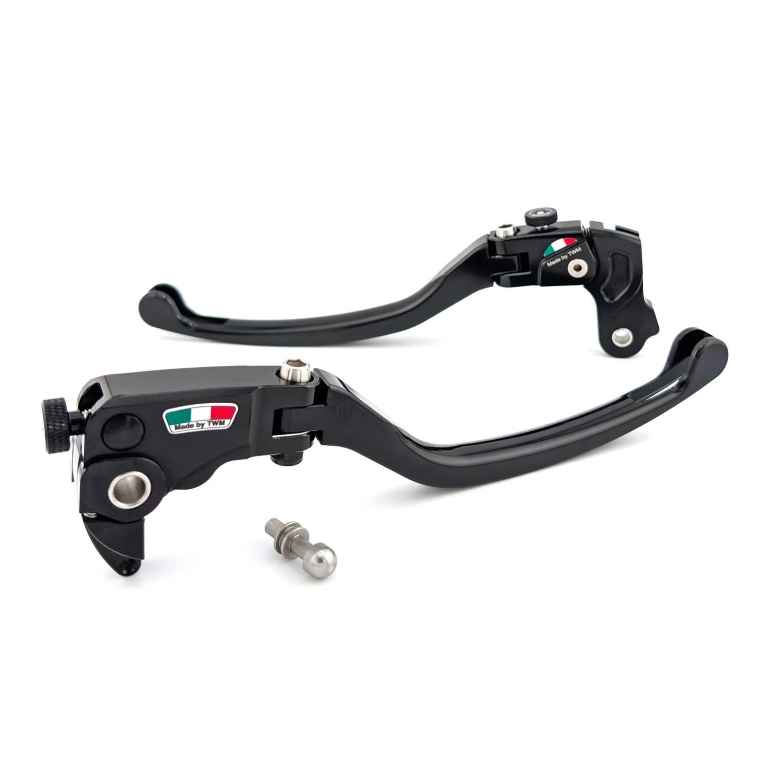 TWM Brake and Clutch Lever Set Standard Length for MV Agusta - LMD.R.02+LMS.R.04