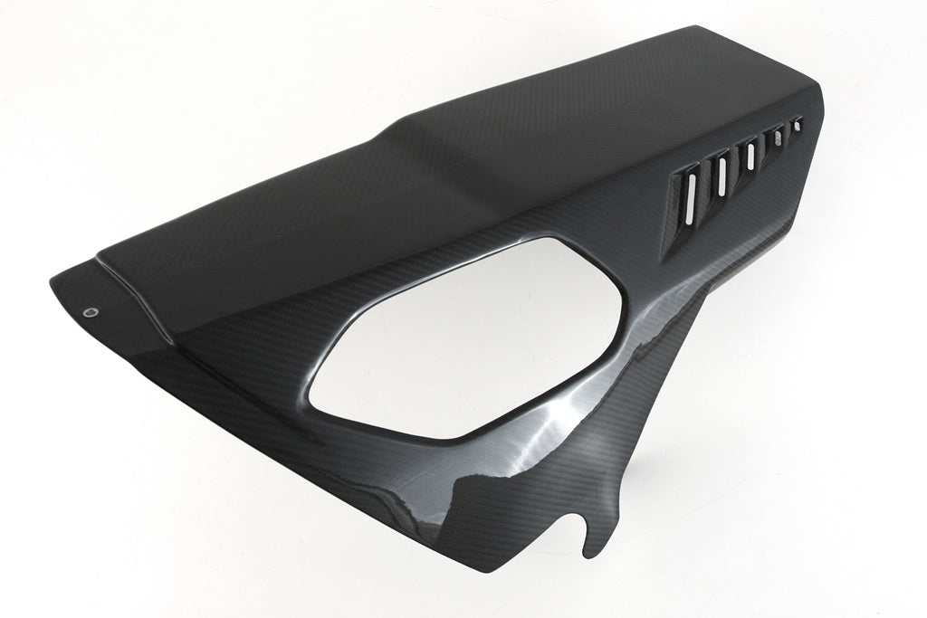 Fullsix Carbon BELLY PAN RACE - Aftermarket Exhaust Without CAT