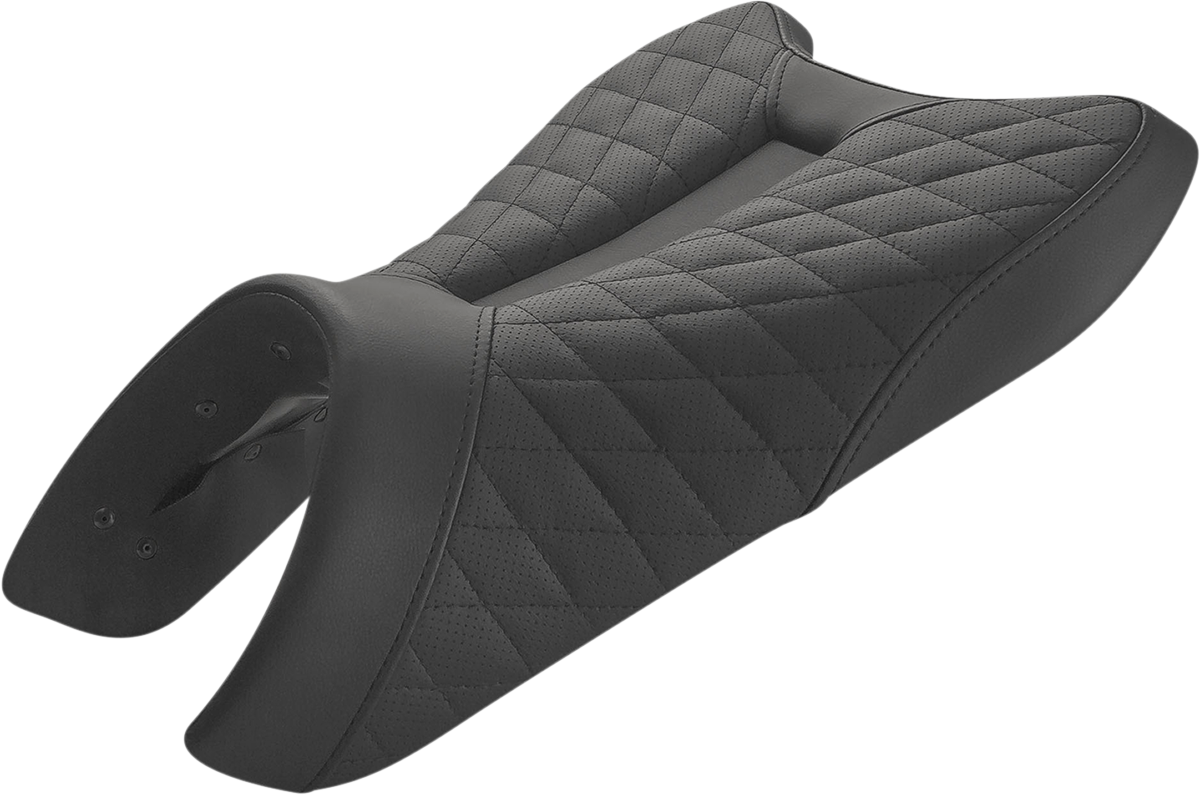 Saddlemen LS Track Seat - Lattice Stitched - Black - Duke 790/890 '19-'23