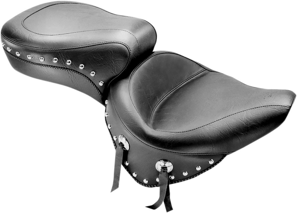 Mustang Wide Studded Seat - Softail '00-'05