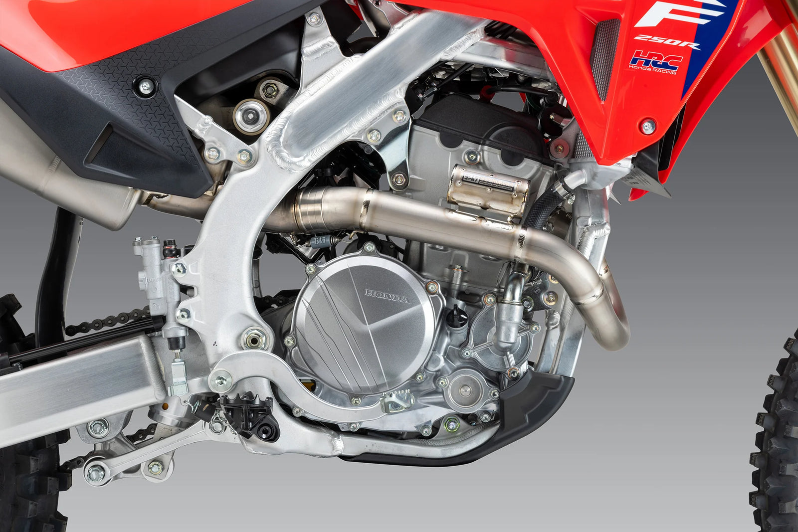 Yoshimura CRF250R/RX 25-26 RS-12 Titanium Full Exhaust, W/ Titanium Muffler