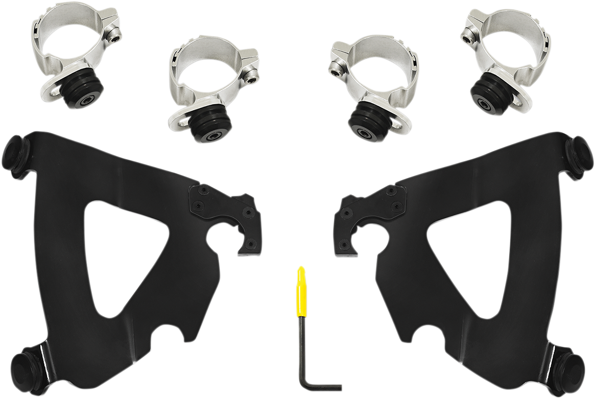 Memphis Shades Road Warrior Mounting Kit - Black - Harley-Davidson®