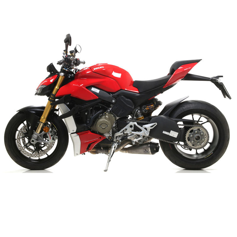 Arrow Works Full Titanium Slip-On Exhaust for Streetfighter V4 V4S