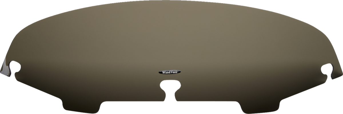 Wind Vest Windshield - 4" - Dark Smoke - FLHT/X