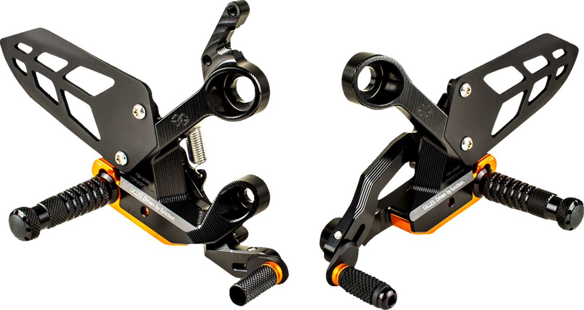 Gilles Tooling Adjustable Rearset - Black - KTM