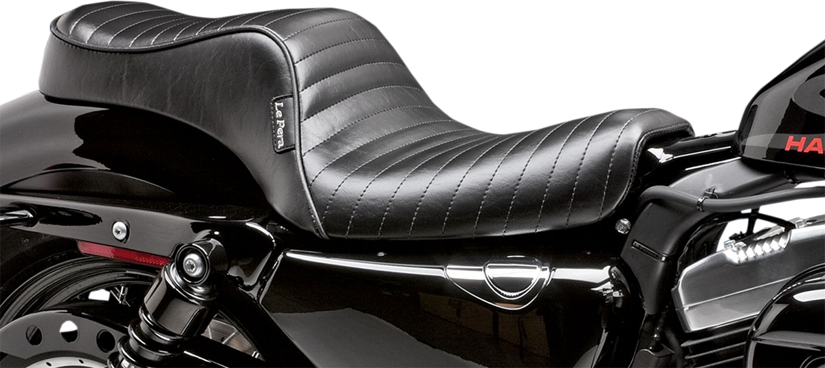 Le Pera Cherokee Seat - Pleated - Black - XL '04-'22