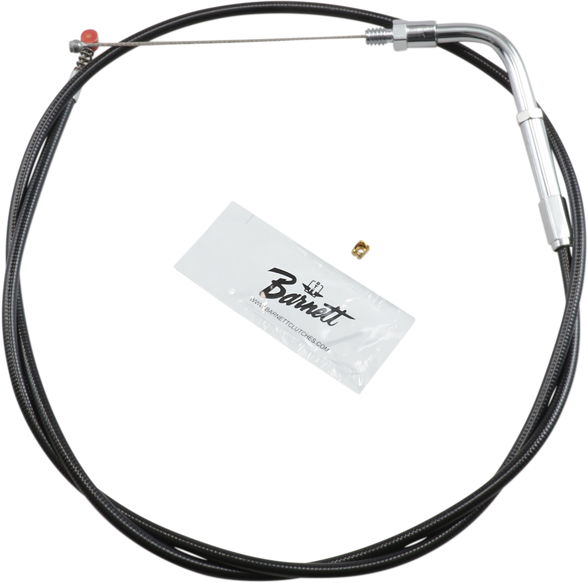 Barnett Black Vinyl Idle Cable - +6" Size - 38" Length