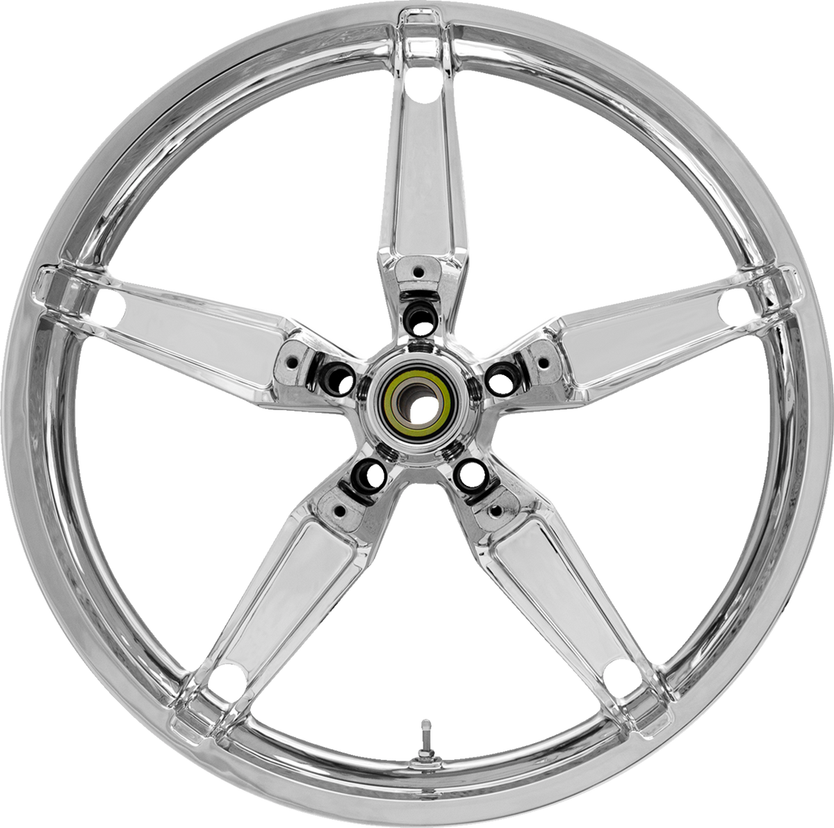 Coastal Moto Wheel - Daytona - Front - Dual Disc/Without ABS - Chrome - 21x3.5