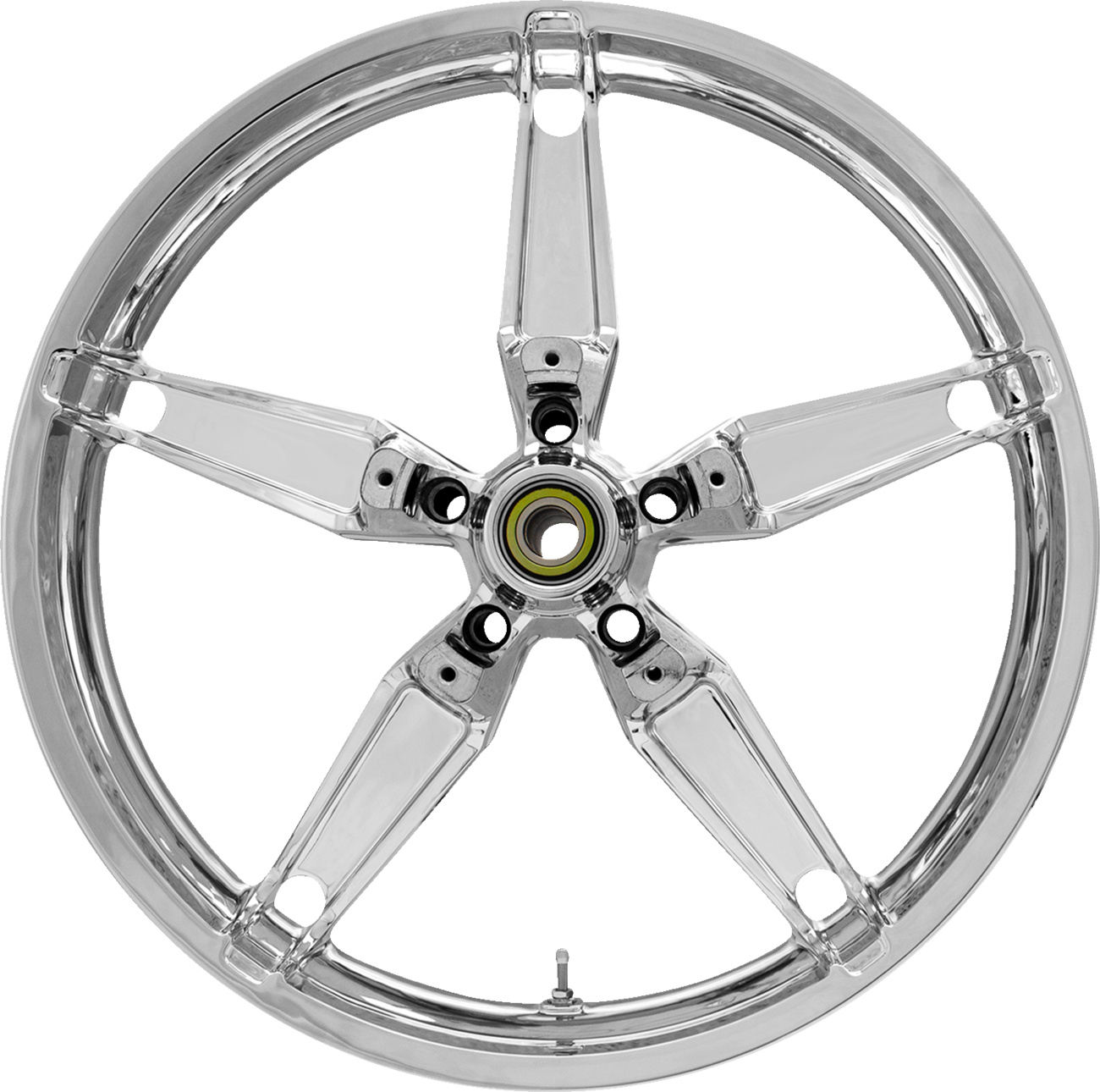 Coastal Moto Wheel - Daytona - Front - Dual Disc/Without ABS - Chrome - 21x3.5