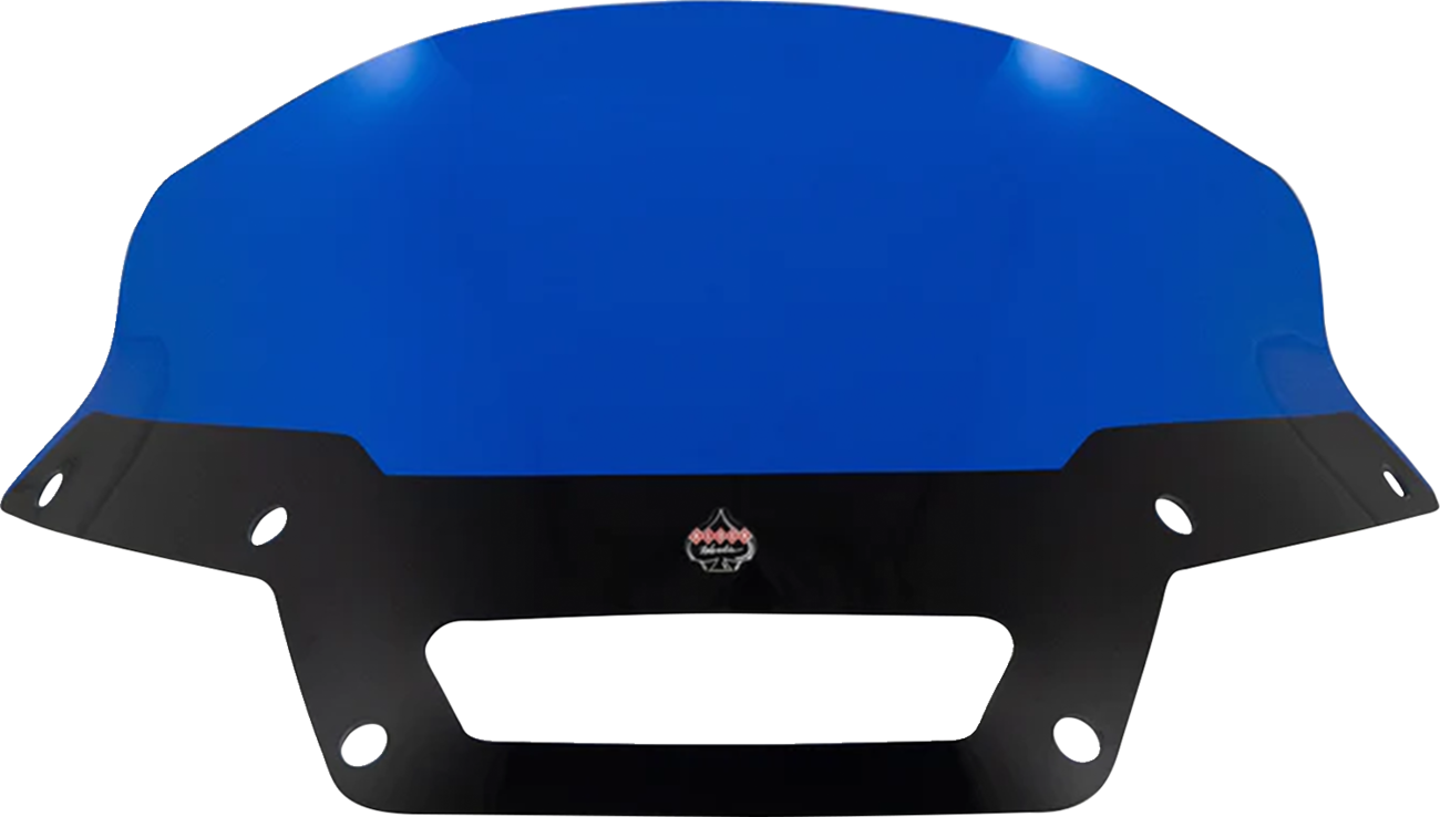 Klock Werks Kolor Flare® Windshield - 6" - Blue - '22-'25 FXLRST