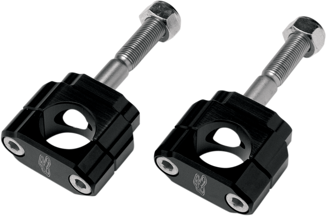 Renthal Rubber-Mounted Handlebar Clamp - 1-1/8" - 5 MM Offset