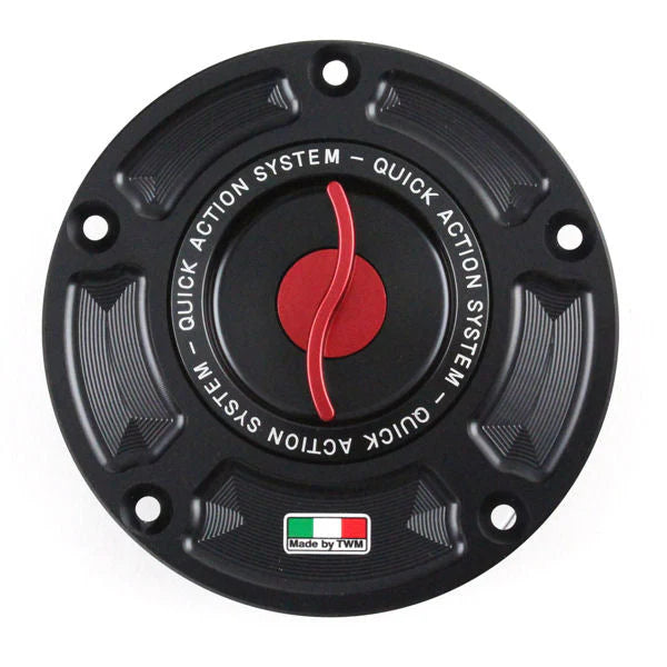 TWM Quick Action CNC Aluminum Gas Cap For Triumph - TTPR.01