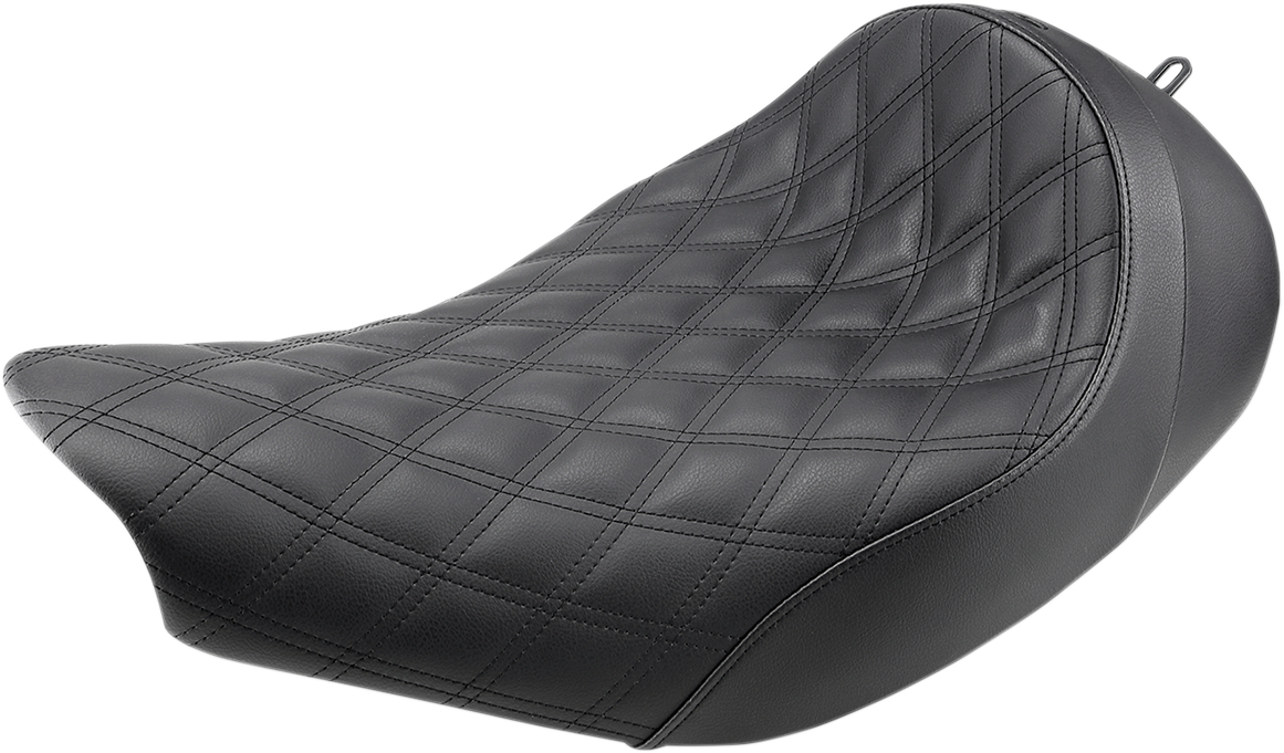 Saddlemen Renegade™ Solo Seat - Lattice Stitched - Black - Indian '14-'24