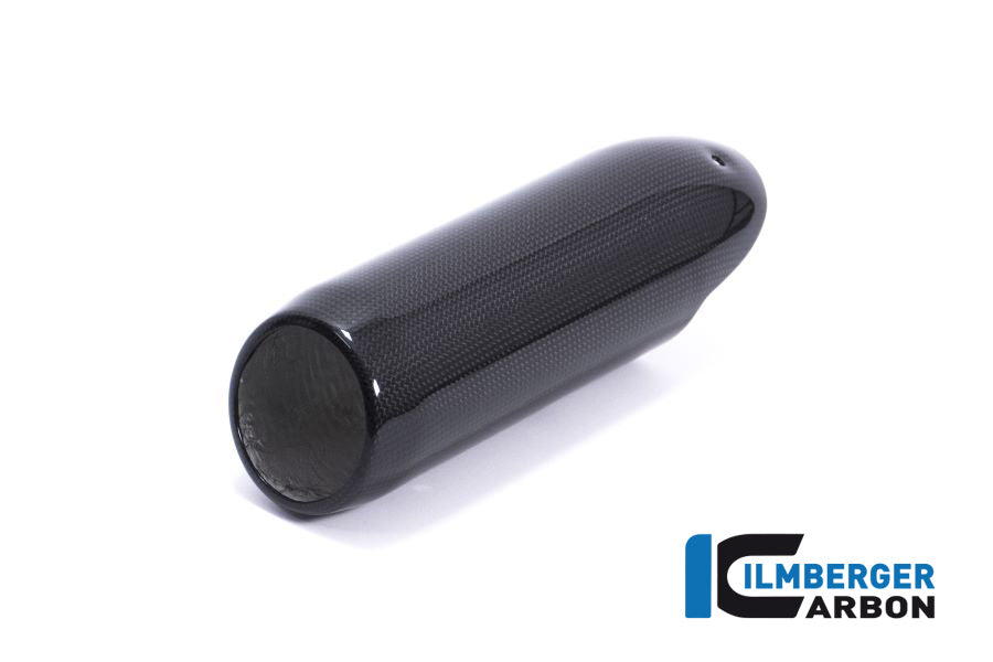 Ilmberger Carbon Lower Exhaust End Cap Ducati Supersport 939 - Gloss