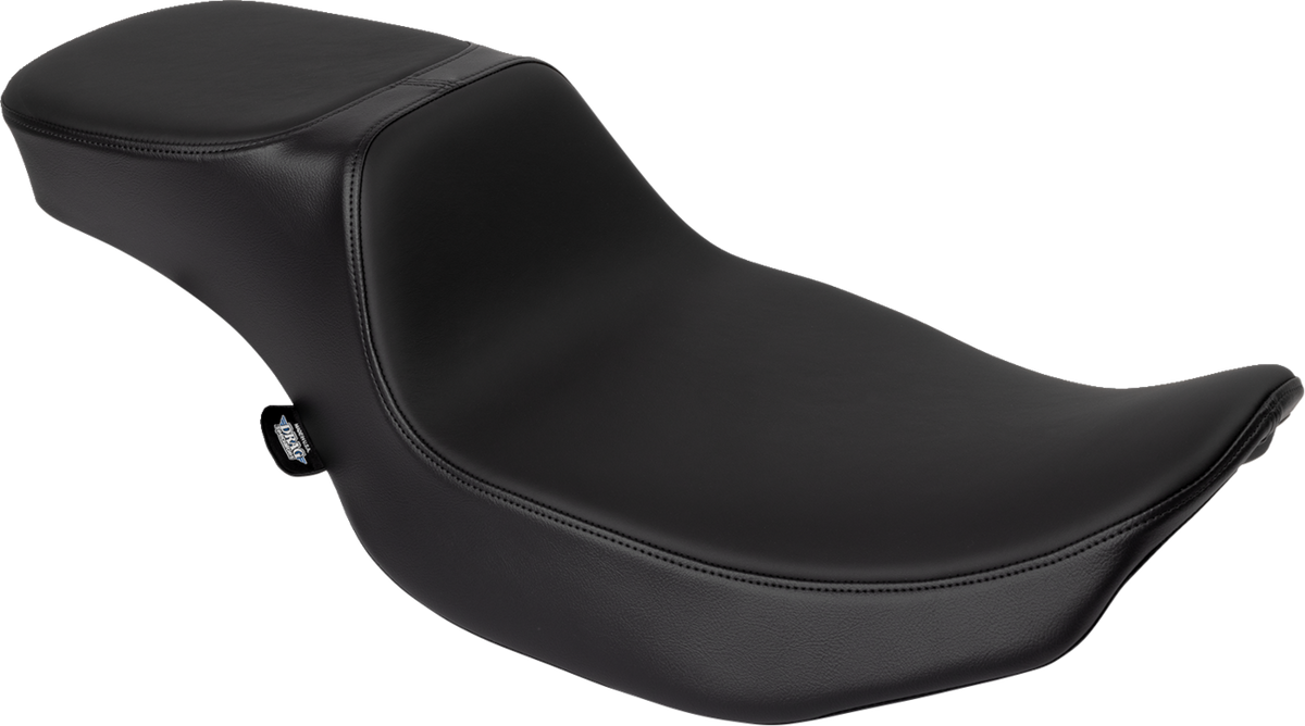 Drag Specialties Seats Performance Predator 2-Up Seat - Extended Reach - Solar Leather - Smooth - FLHX/FLTR '23-'24