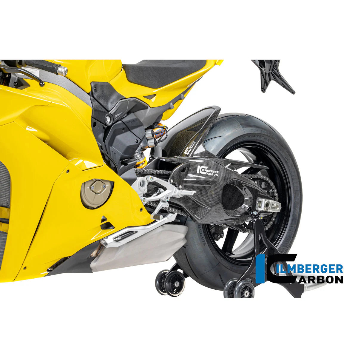 Ilmberger Carbon Rear Hugger For Ducati Panigale V4 V4S Tricolore
