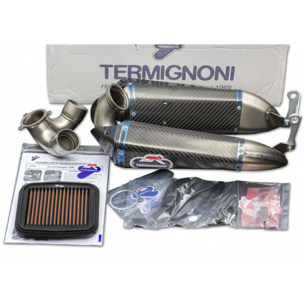 Termignoni Front Exit Slip On Exhaust For Panigale 899 959 1199