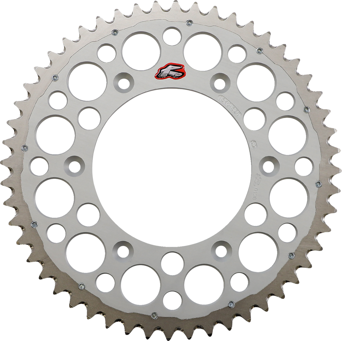 Renthal Twinring™ Rear Sprocket - 52 Tooth - Silver - Honda