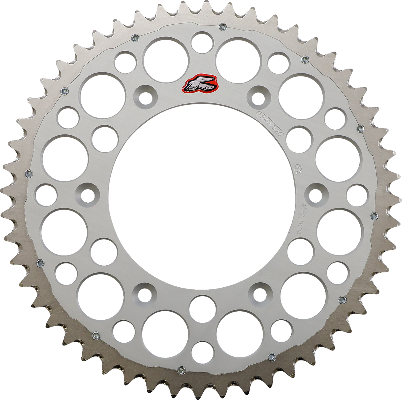 Renthal Twinring™ Rear Sprocket - 52 Tooth - Silver - Honda