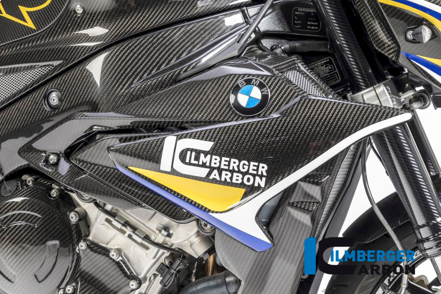Ilmberger Carbon Radiator Cover / Badge Holder Right Side - BMW S 1000 R (Ab 2017)