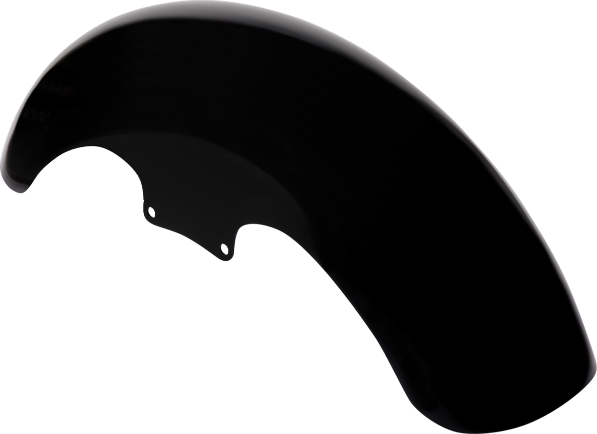 Klock Werks Thickster Front Fender - Black - 16"-19" - HD Touring/Trike