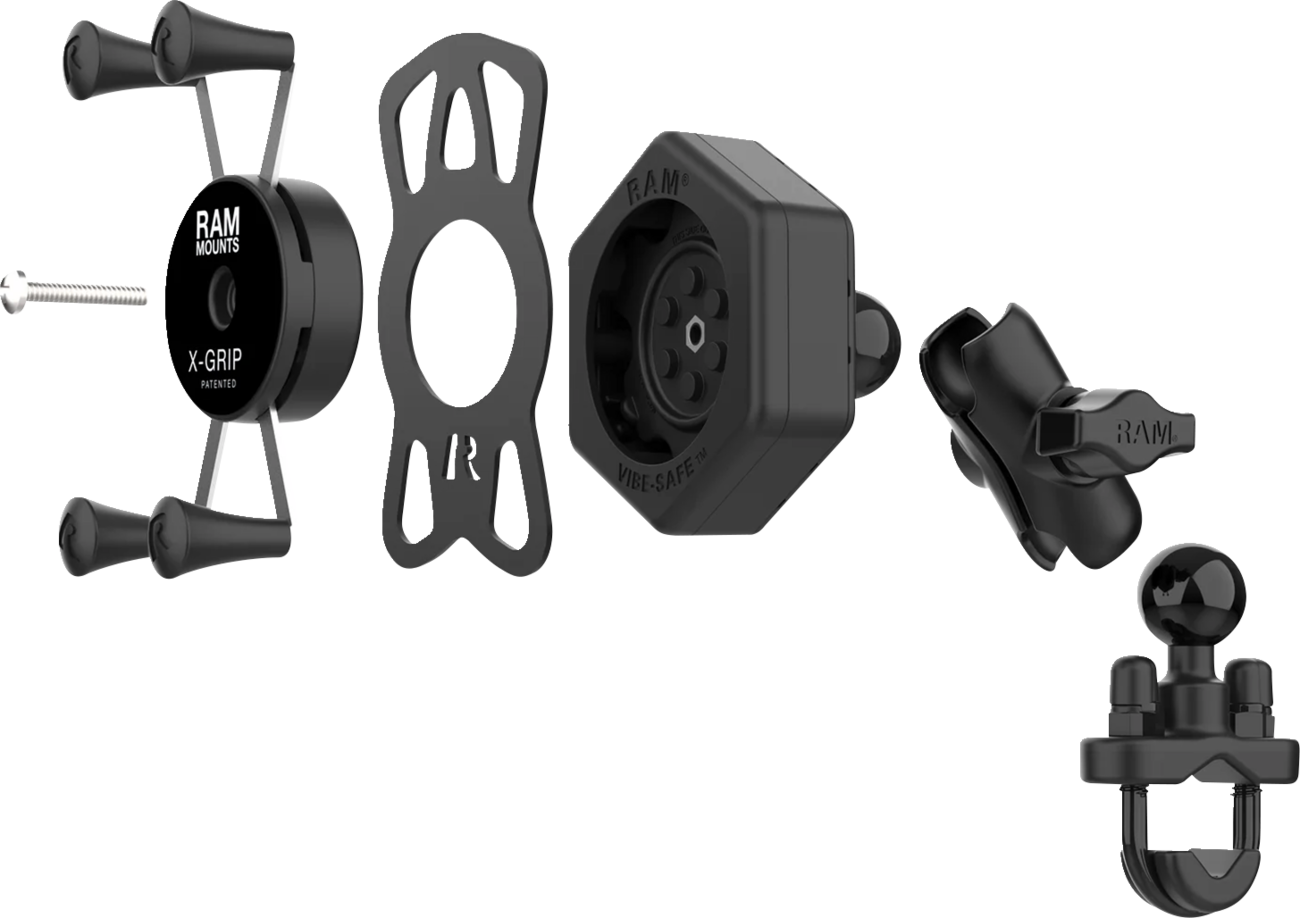 RAM Mounts X-Grip® Mount Kit - Vibe Safe™ - U-Bolt - Short