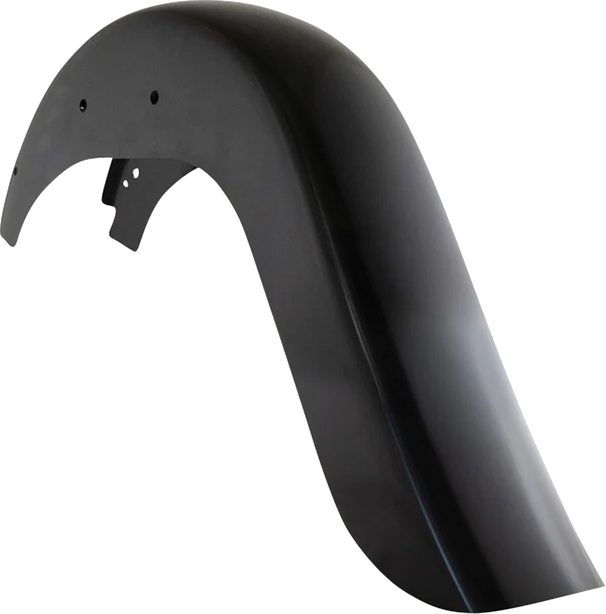 Klock Werks Benchmark Rear Fender - Vicla - Smooth - Black - HD Softail '11-'17