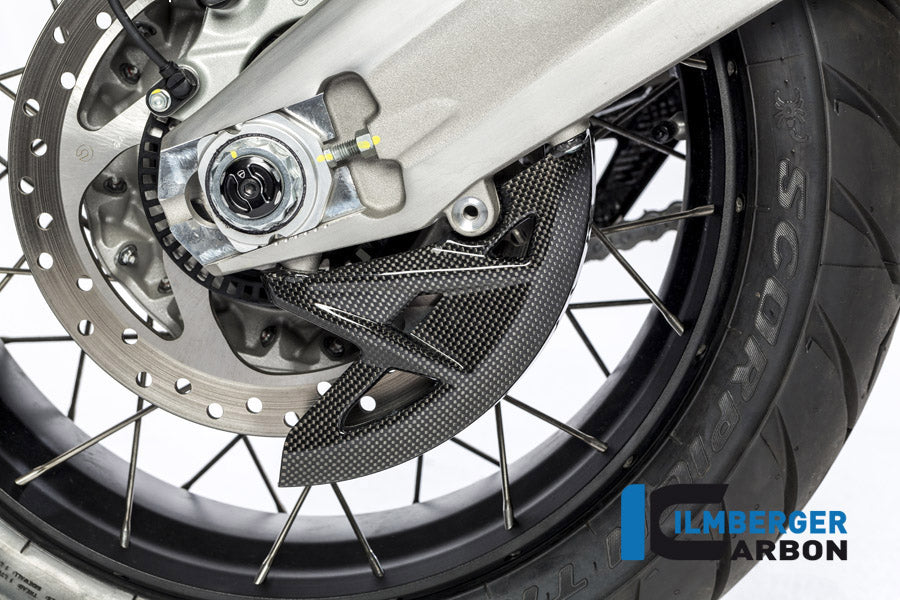 Ilmberger Carbon Rear Brake Disk Cover Ducati MTS 1200 2016 Enduro - Gloss