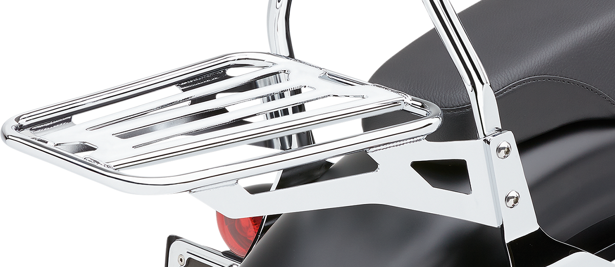 Cobra Sissy Bar Luggage Rack - Chrome - Tubular