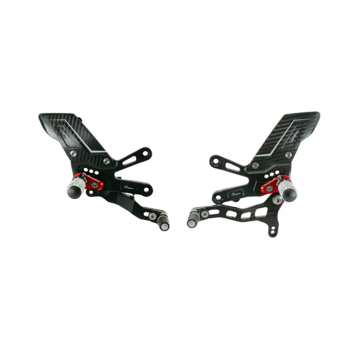 LighTech R Series Adjustable Rearsets For Aprilia RSV4 1100 Factory 2020-2025